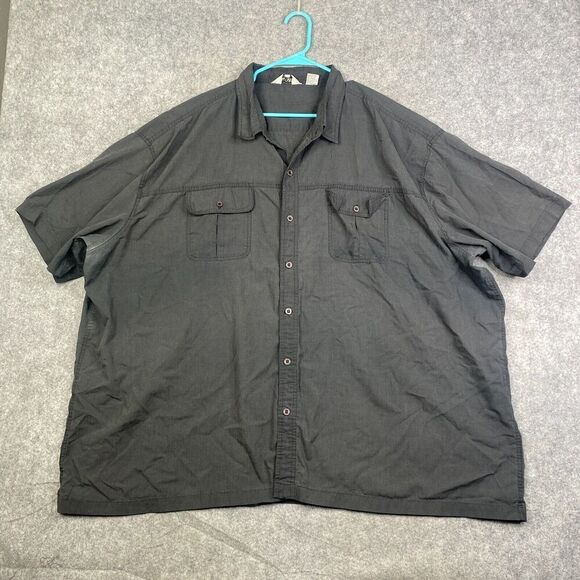 Da Vinci California Shirt Mens Rockabilly Bowling Camp Faded Distressed 6XB - Picture 1 of 12